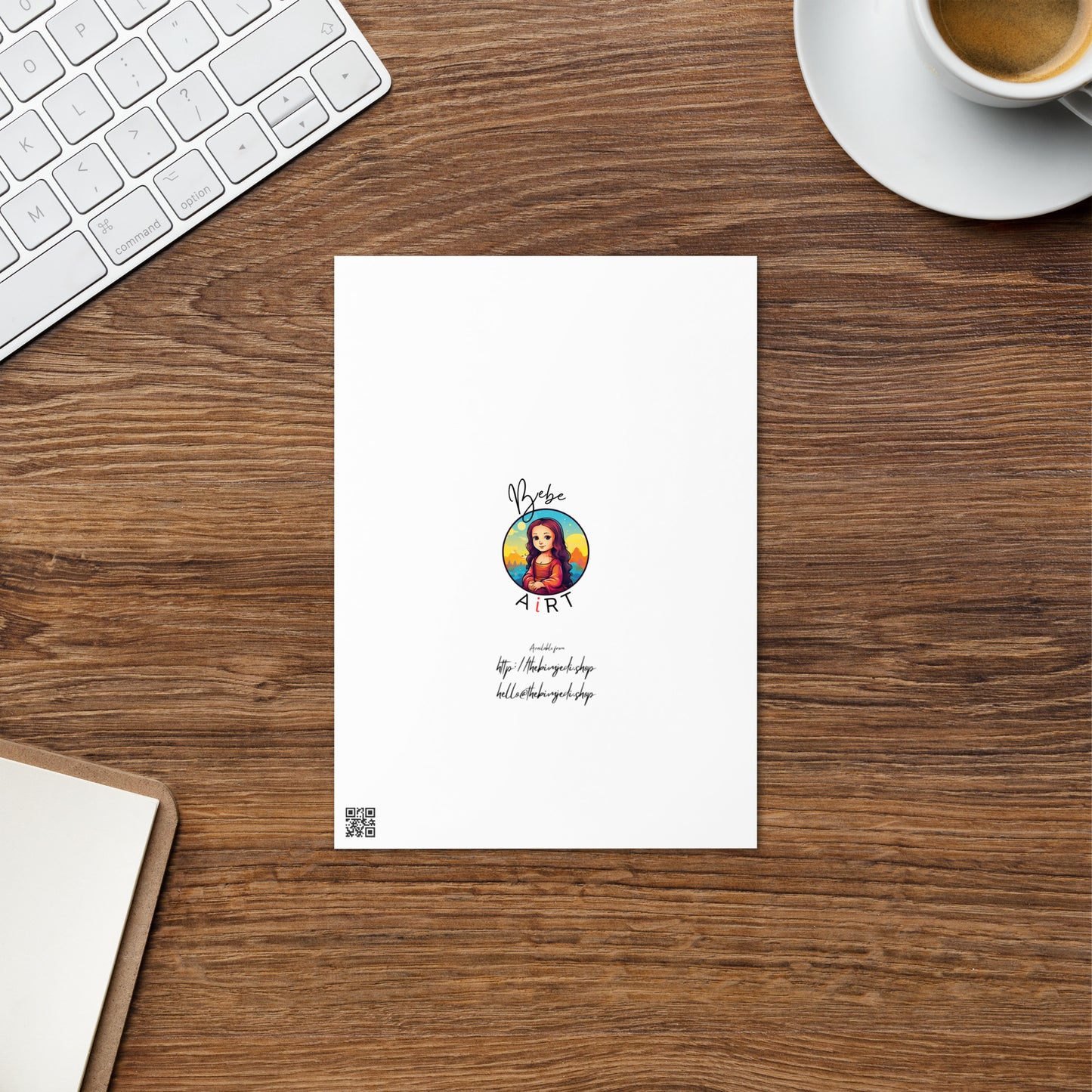 Greeting card - Girl with the Pearl Earring