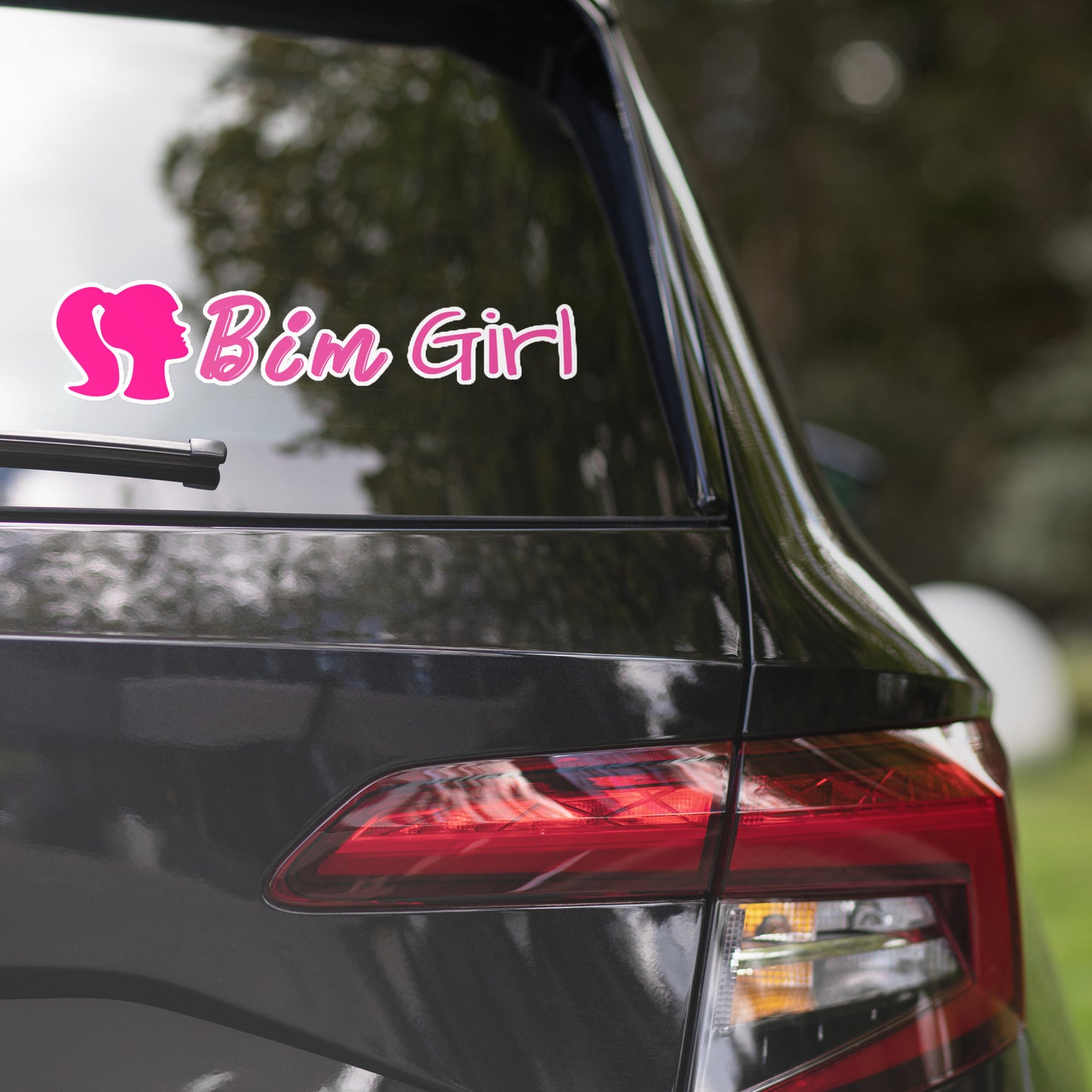 BIM Girl Bubble-free stickers