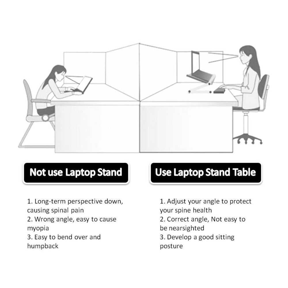 foldable laptop table