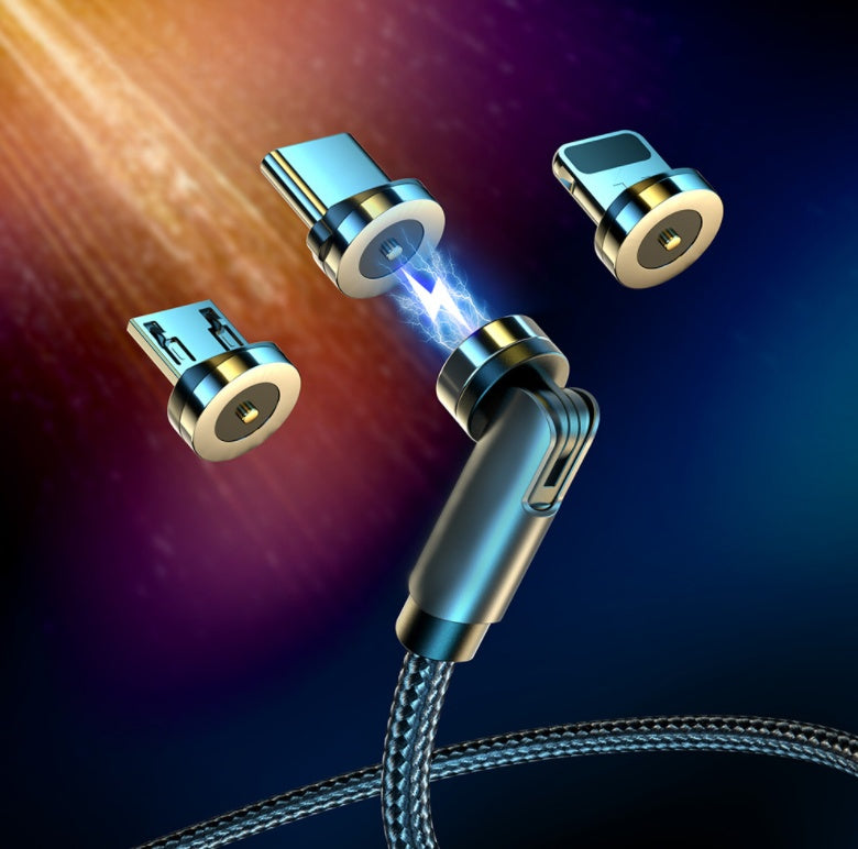 Essager Rotating Magnetic Cable - 360 Degree USB Type C Charging Cable