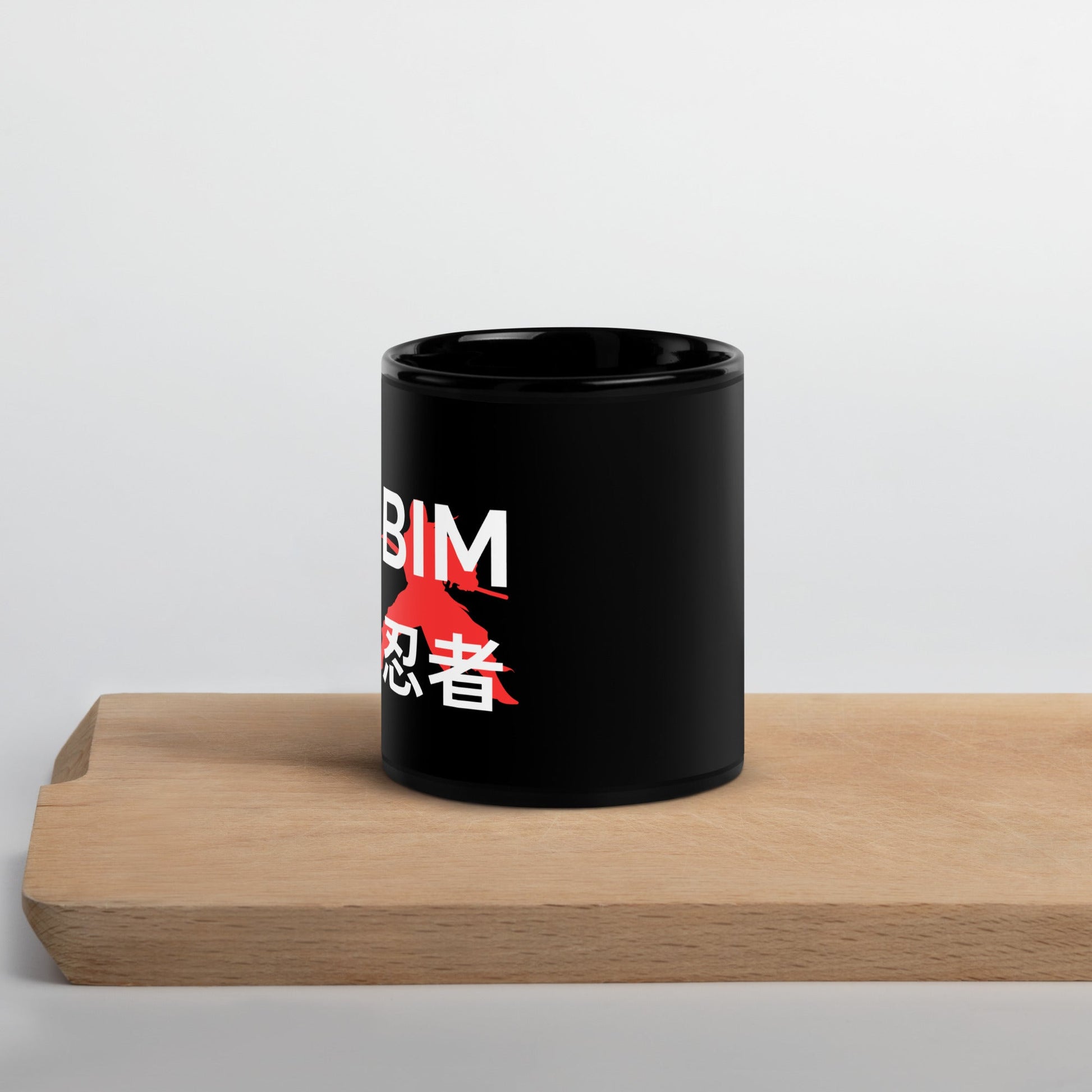 BIM Mug - Black Glossy BIM Ninja Mug