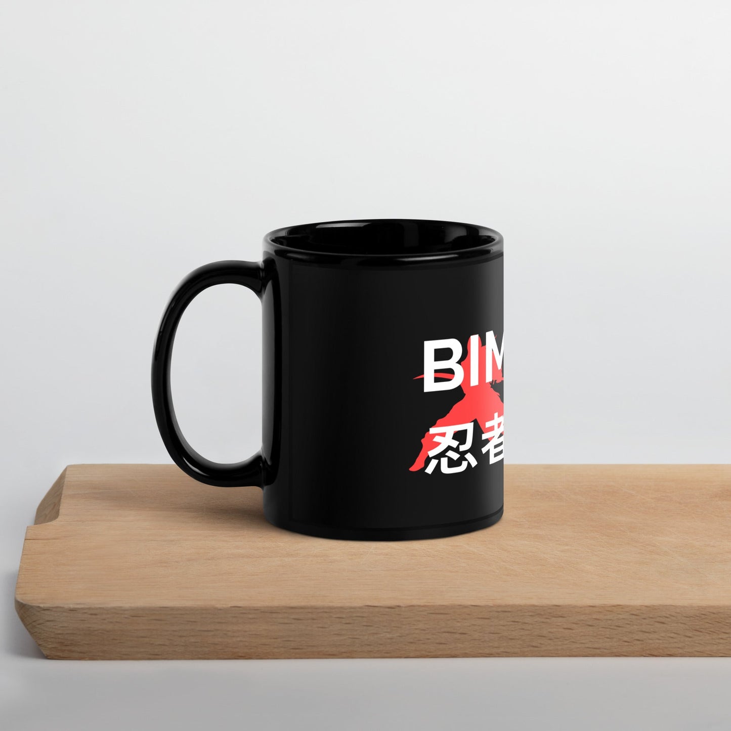 BIM Mug - Black Glossy BIM Ninja Mug