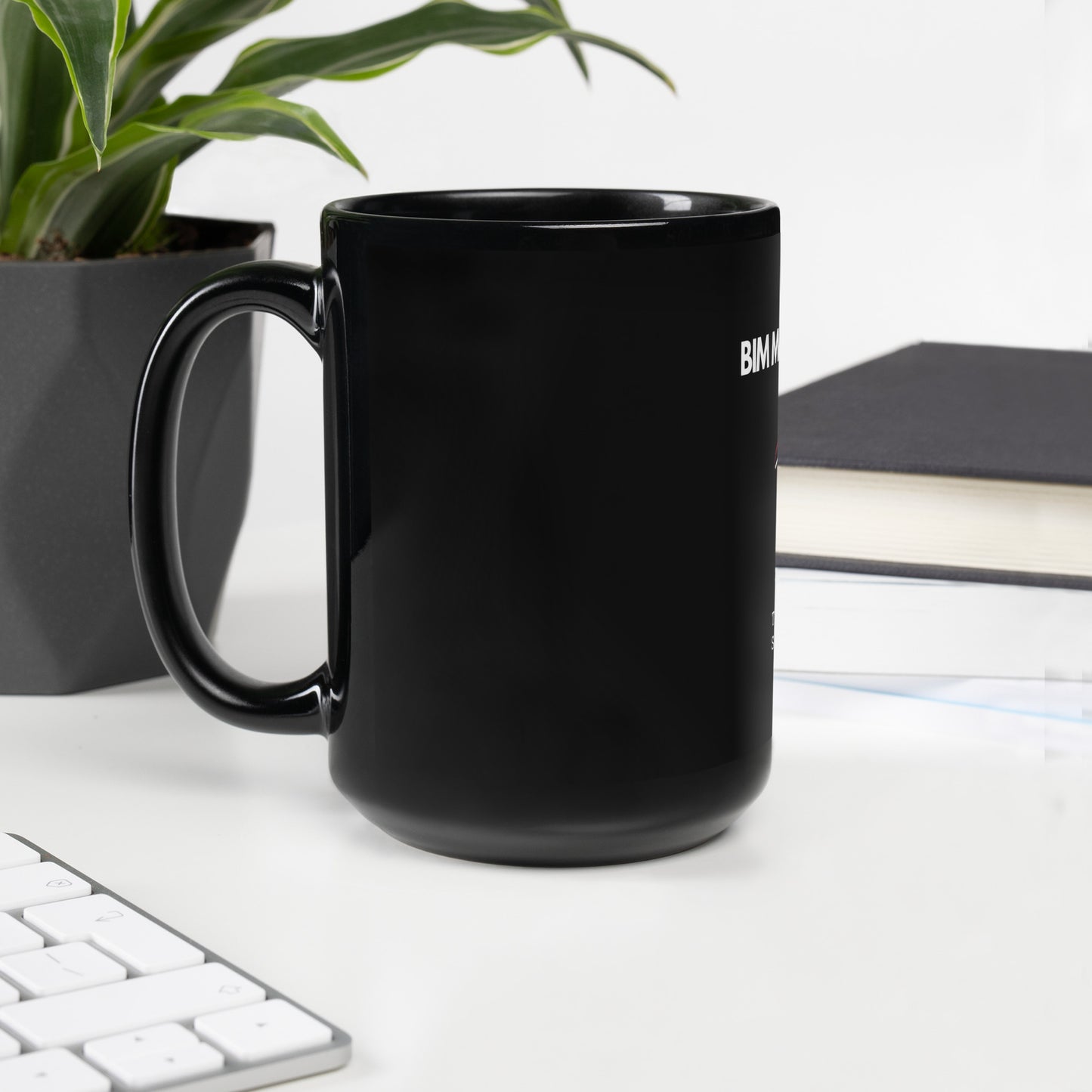 Ninja - Black Glossy Mug