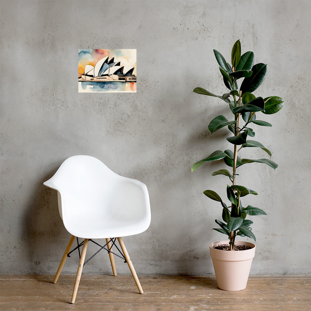 Sydney Opera House Poster