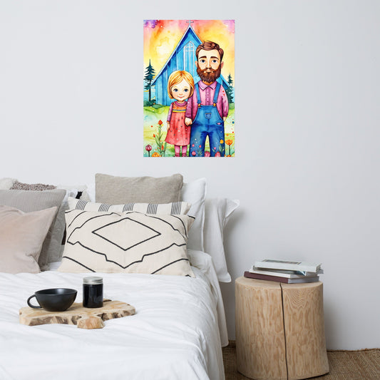 American Gothic Poster