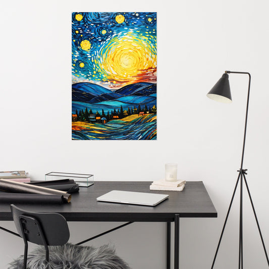 Starry Night Poster