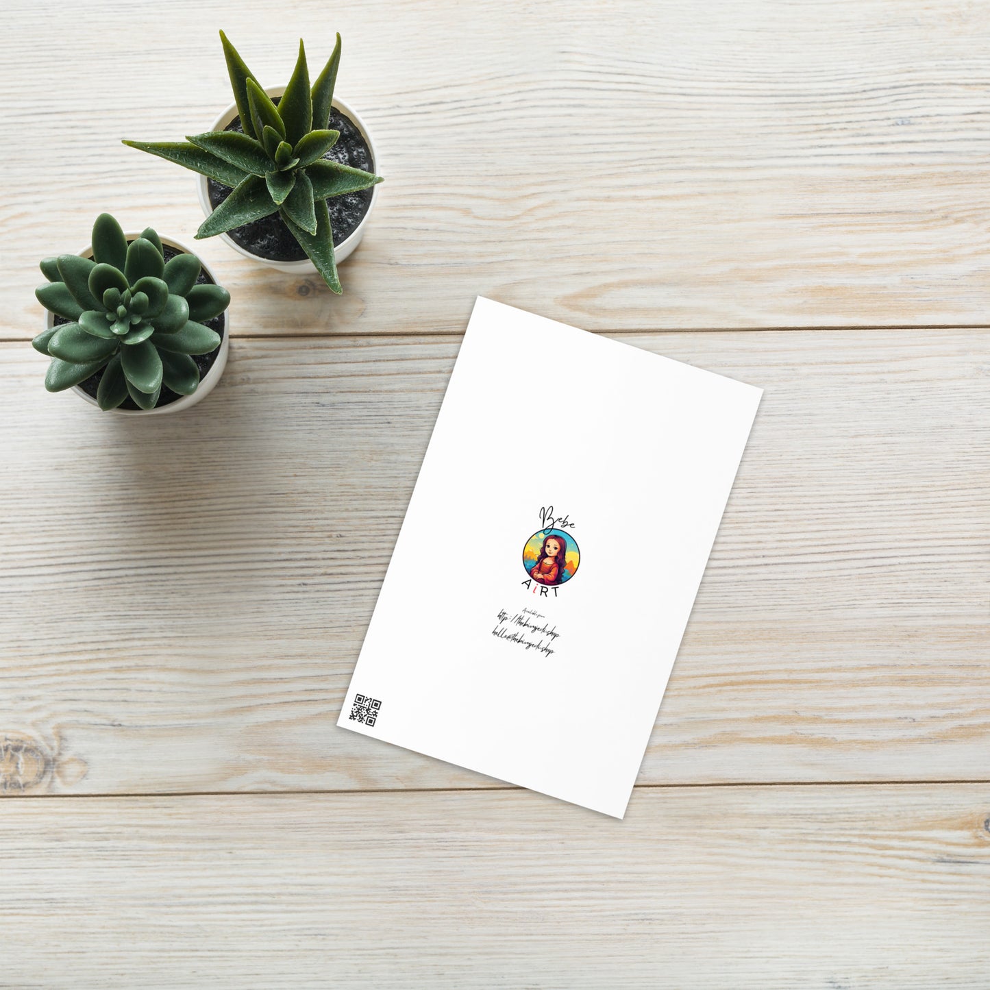 Greeting card - American Gothic