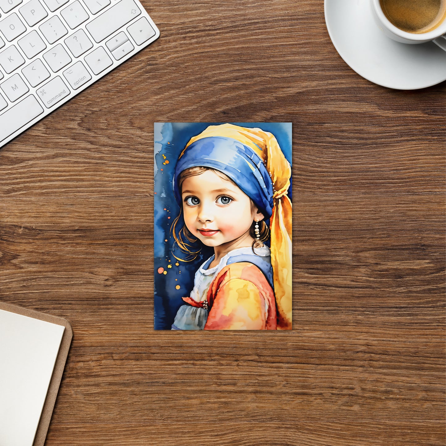 Greeting card - Girl with the Pearl Earring
