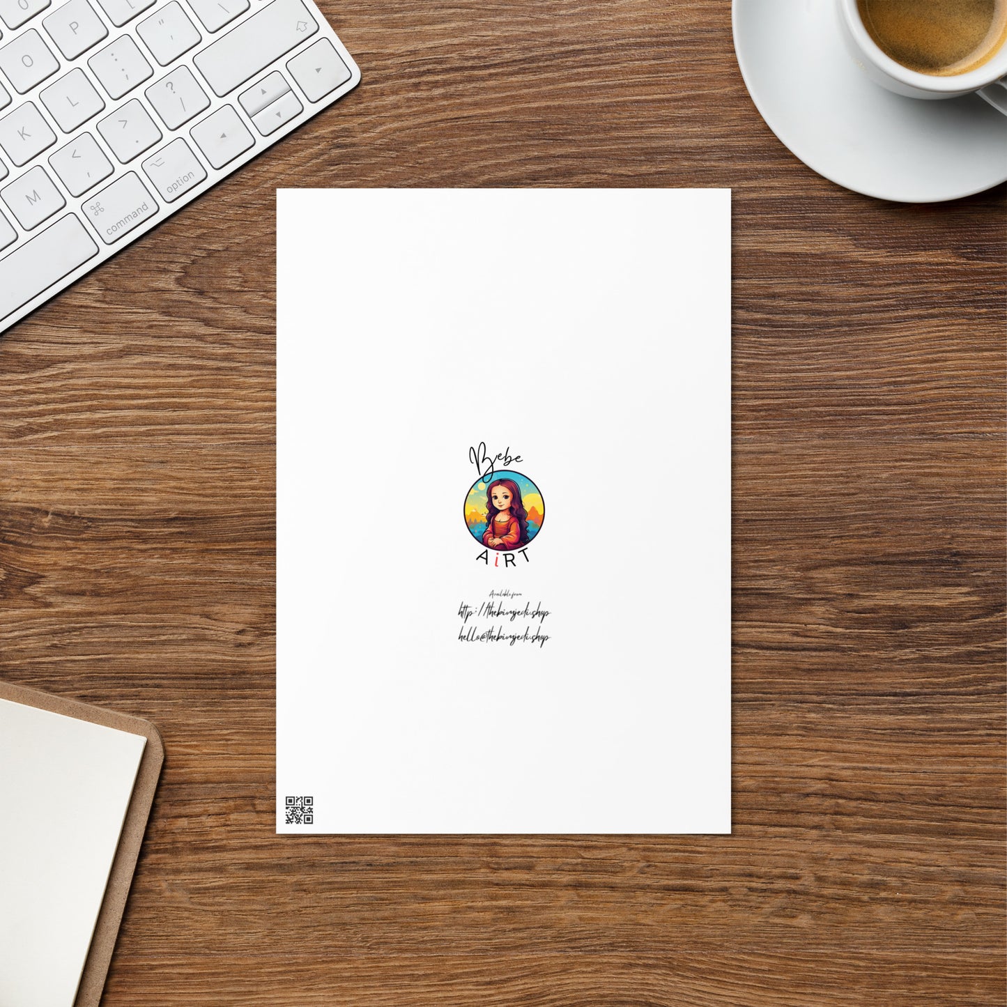 Greeting card - Girl with the Pearl Earring