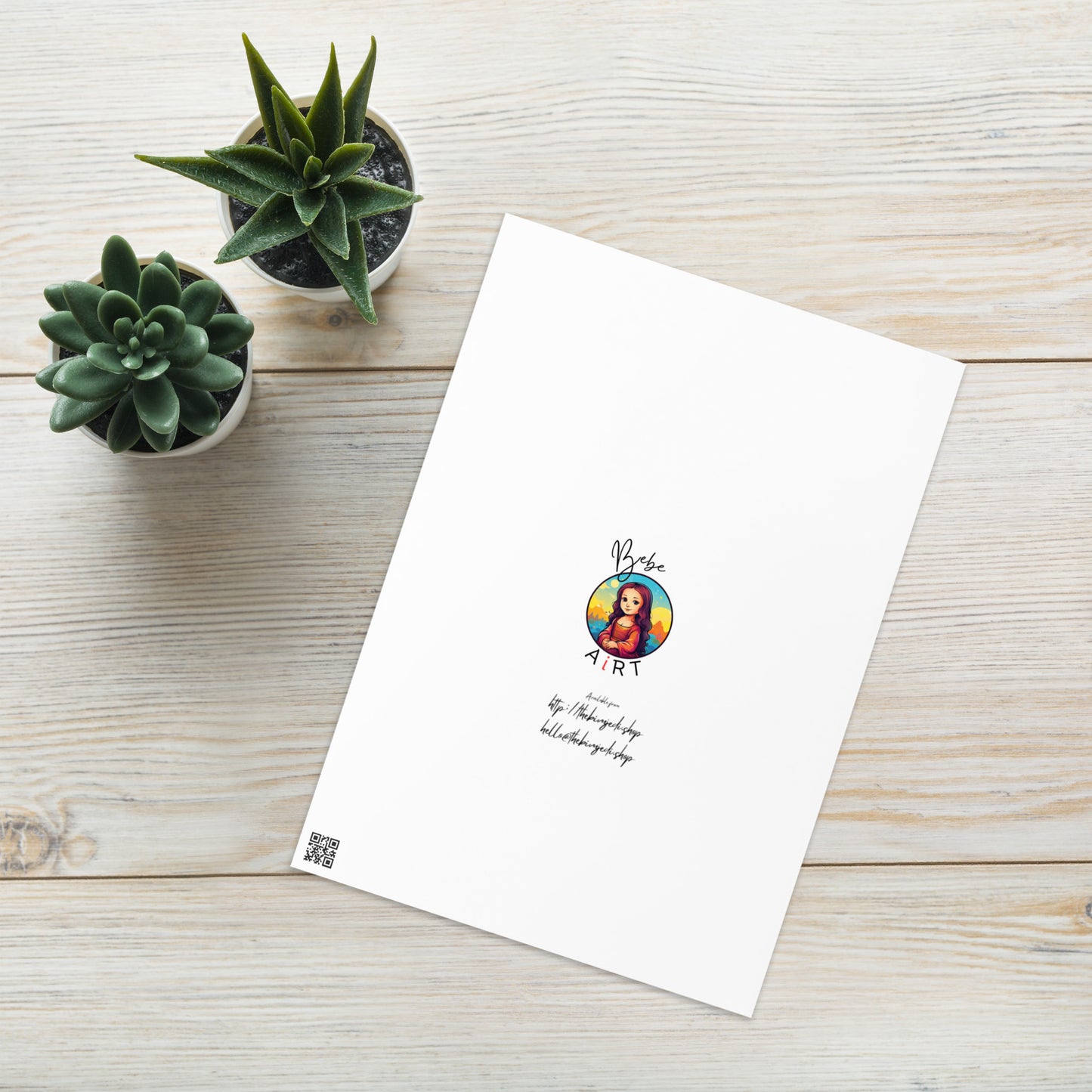 Greeting card - American Gothic