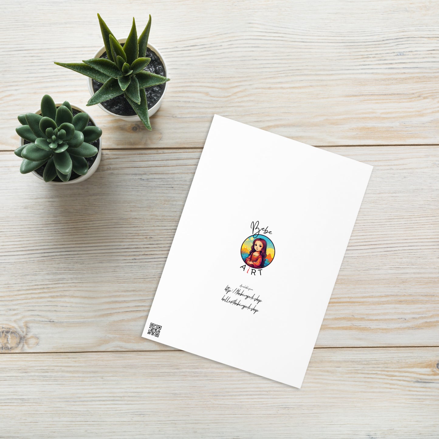 Greeting card - American Gothic