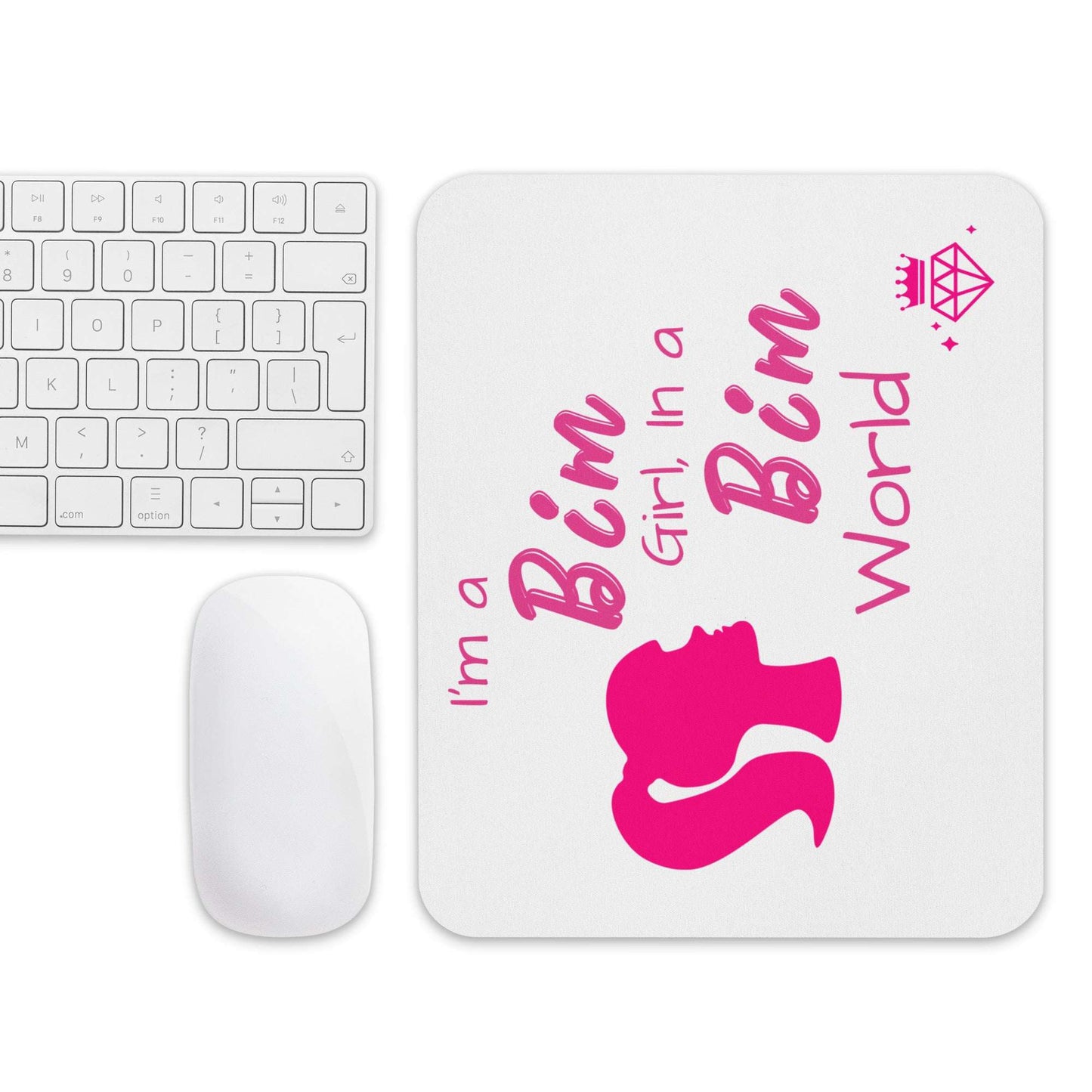 BIM Girl - Mouse pad