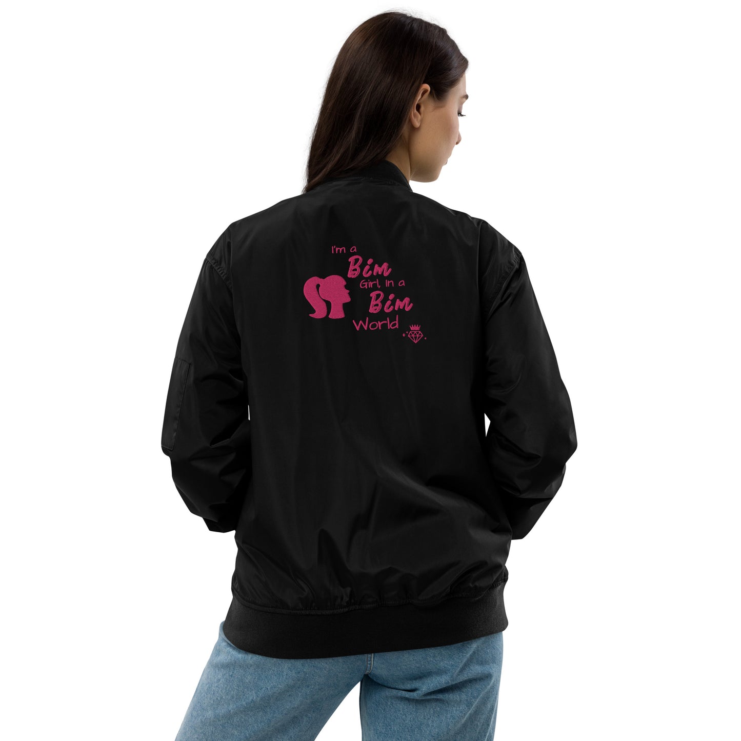 BIM Girl - Premium recycled bomber jacket