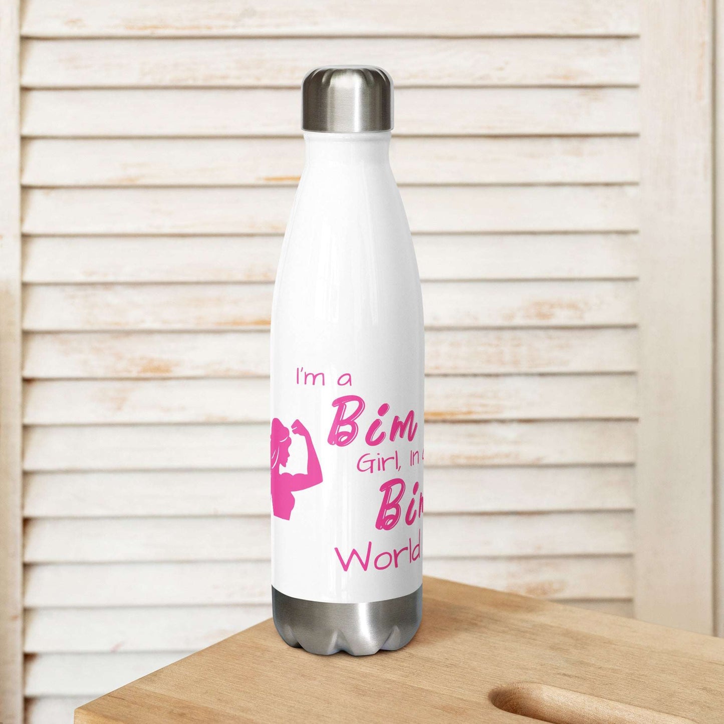 BIM Girl Stainless steel water bottle