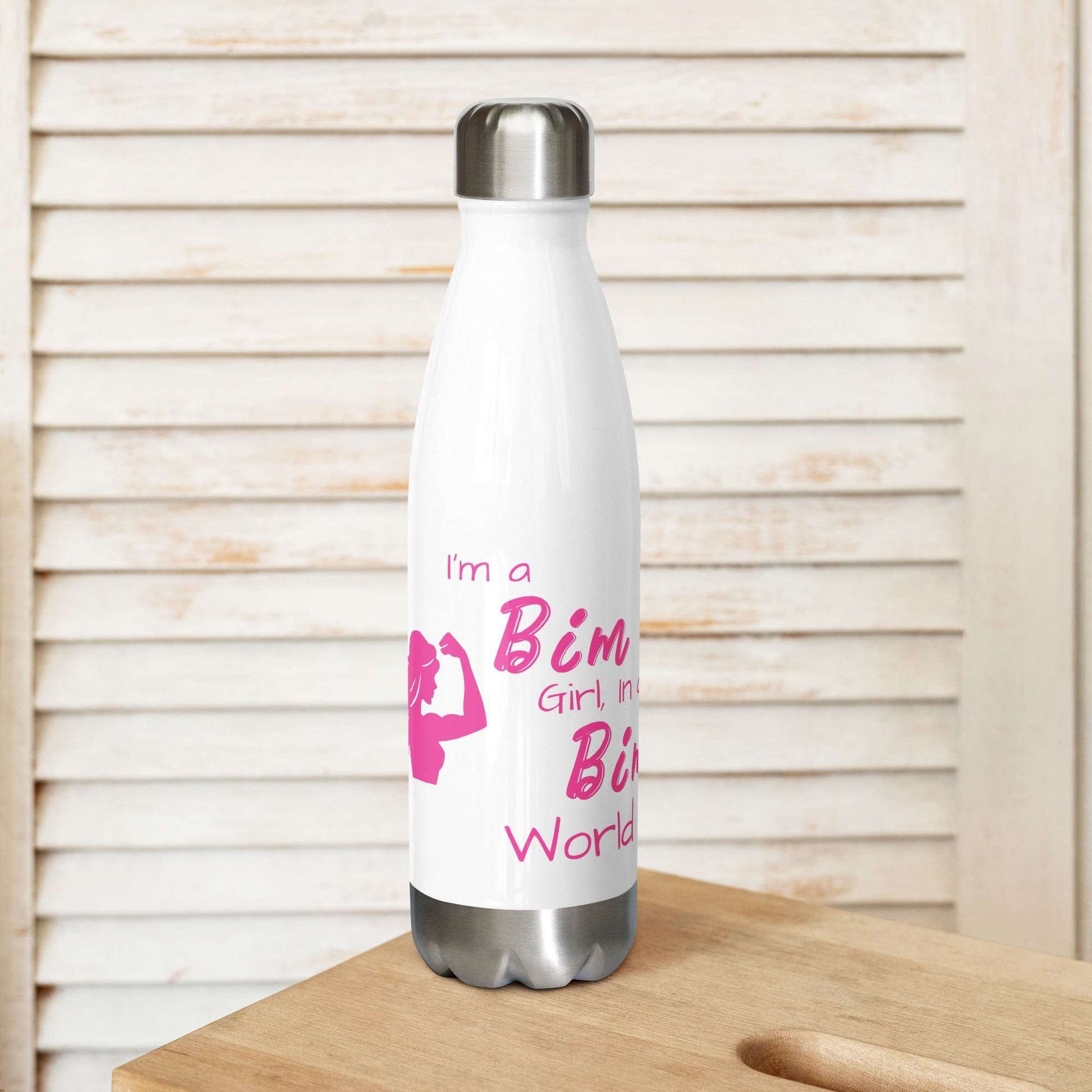 BIM Girl Stainless steel water bottle