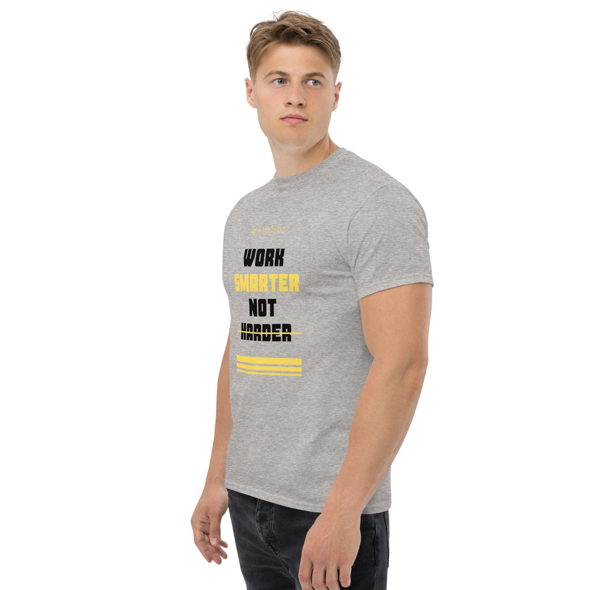 Work Smarter not harder Unisex classic tee