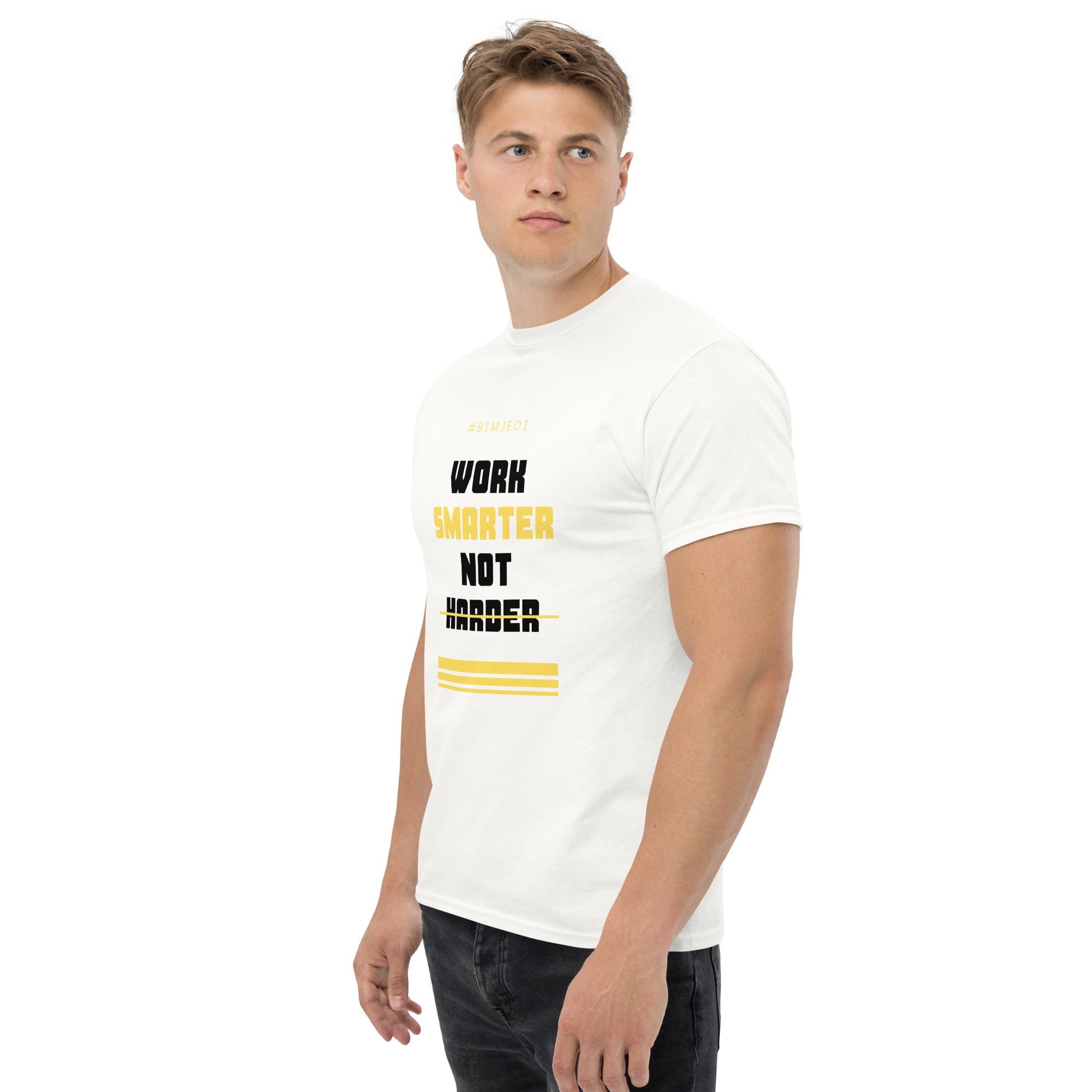 Work Smarter not harder Unisex classic tee