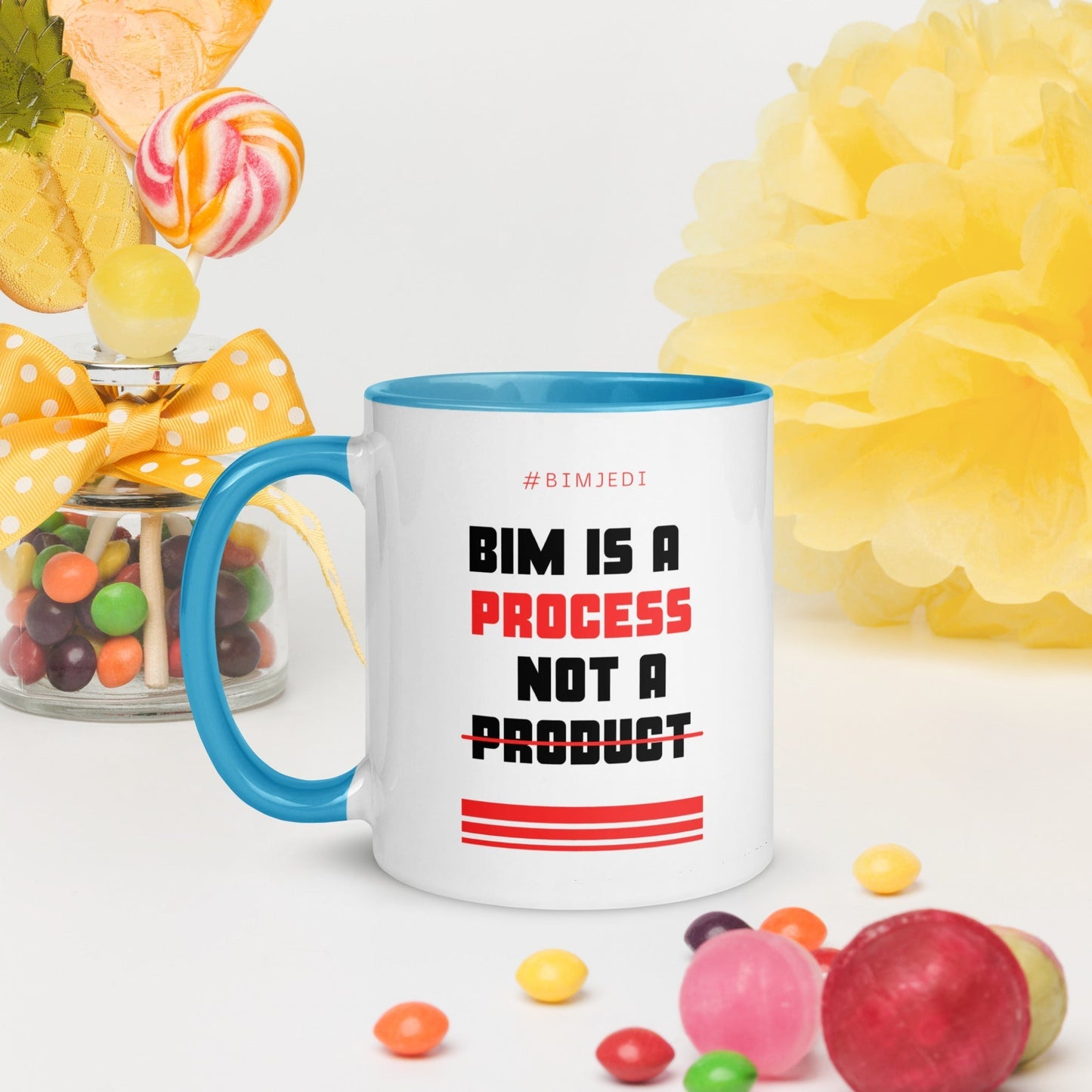 BIM is a process Mug