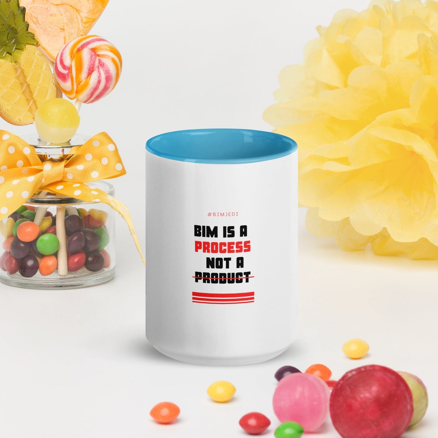 BIM is a process Mug