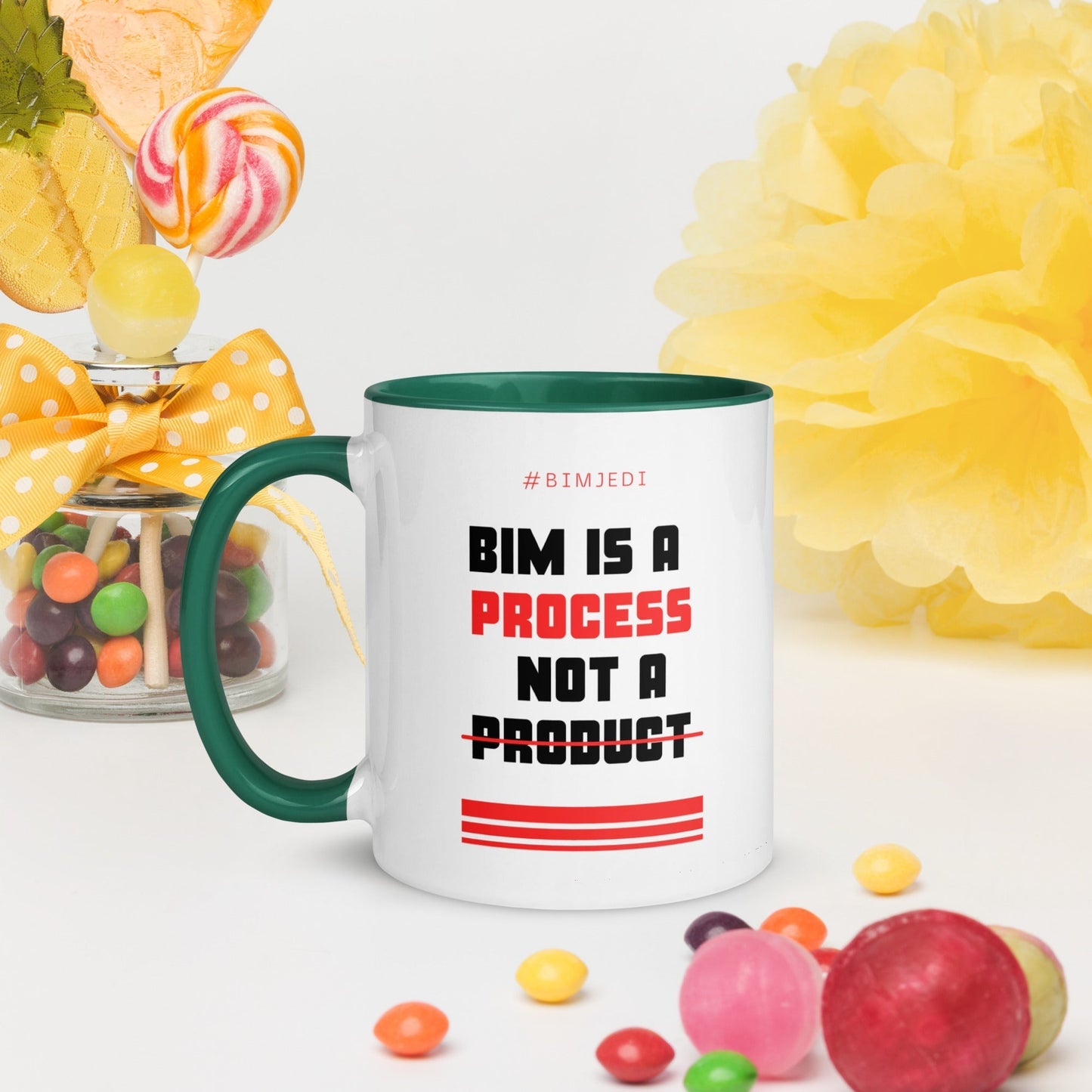 BIM is a process Mug