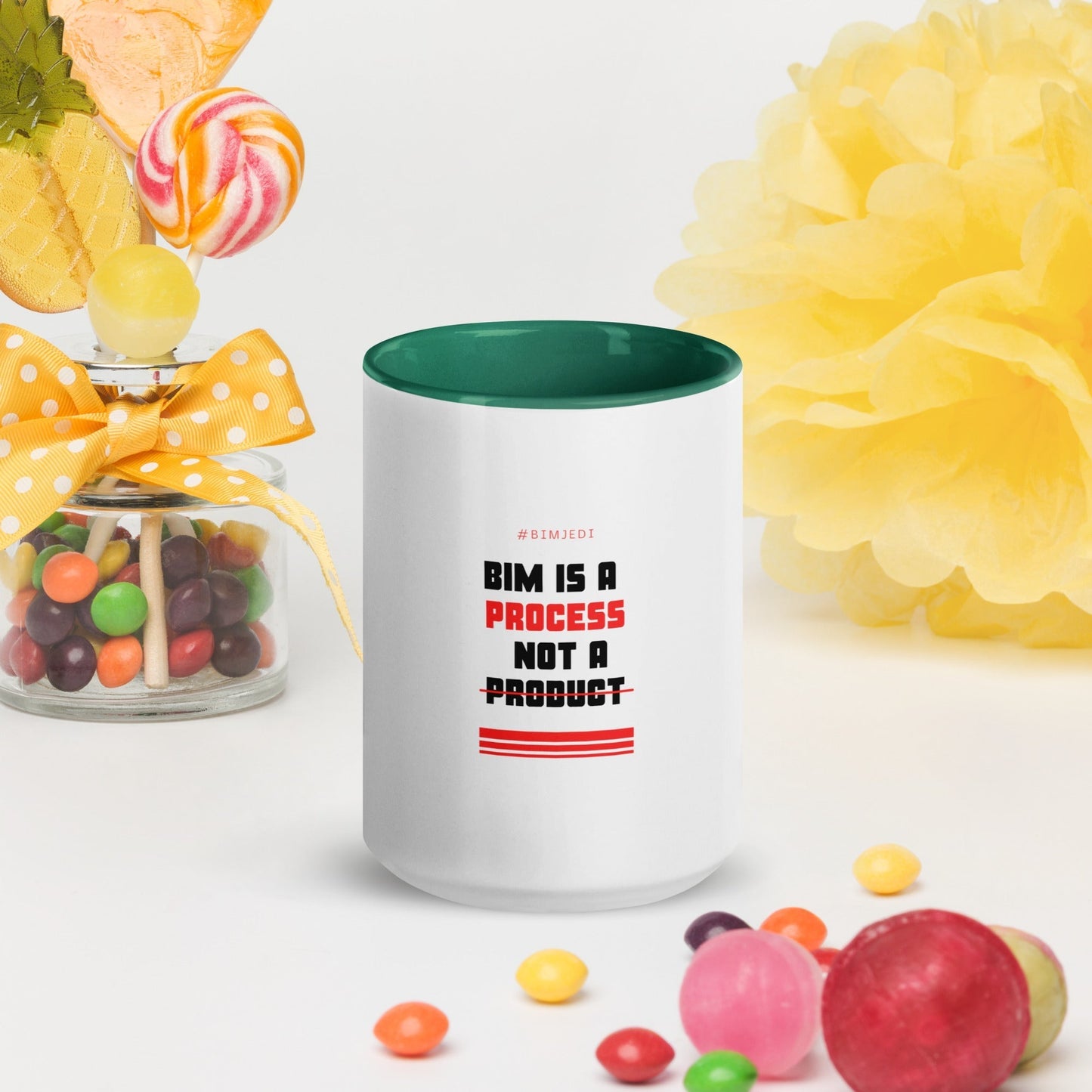 BIM is a process Mug