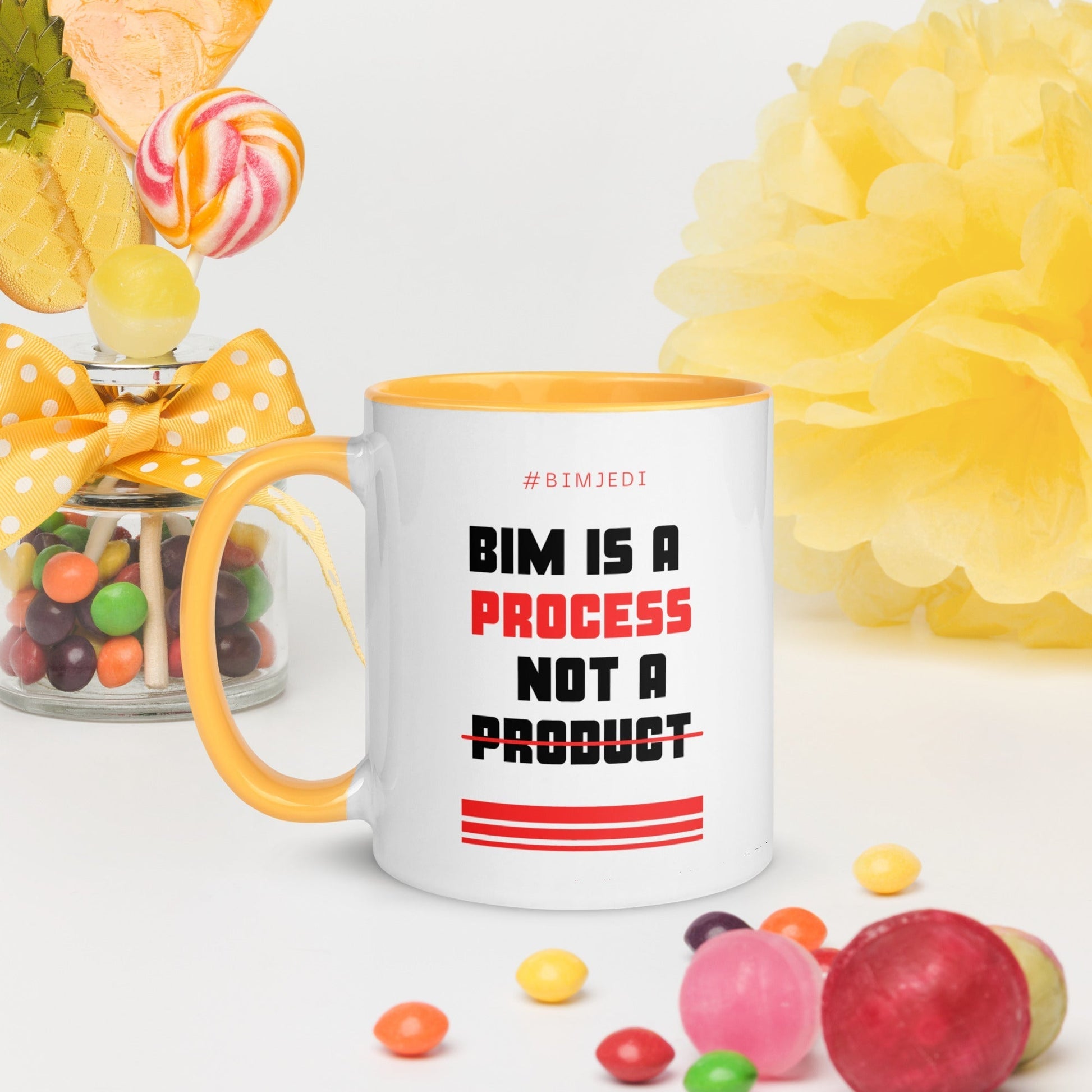 BIM is a process Mug