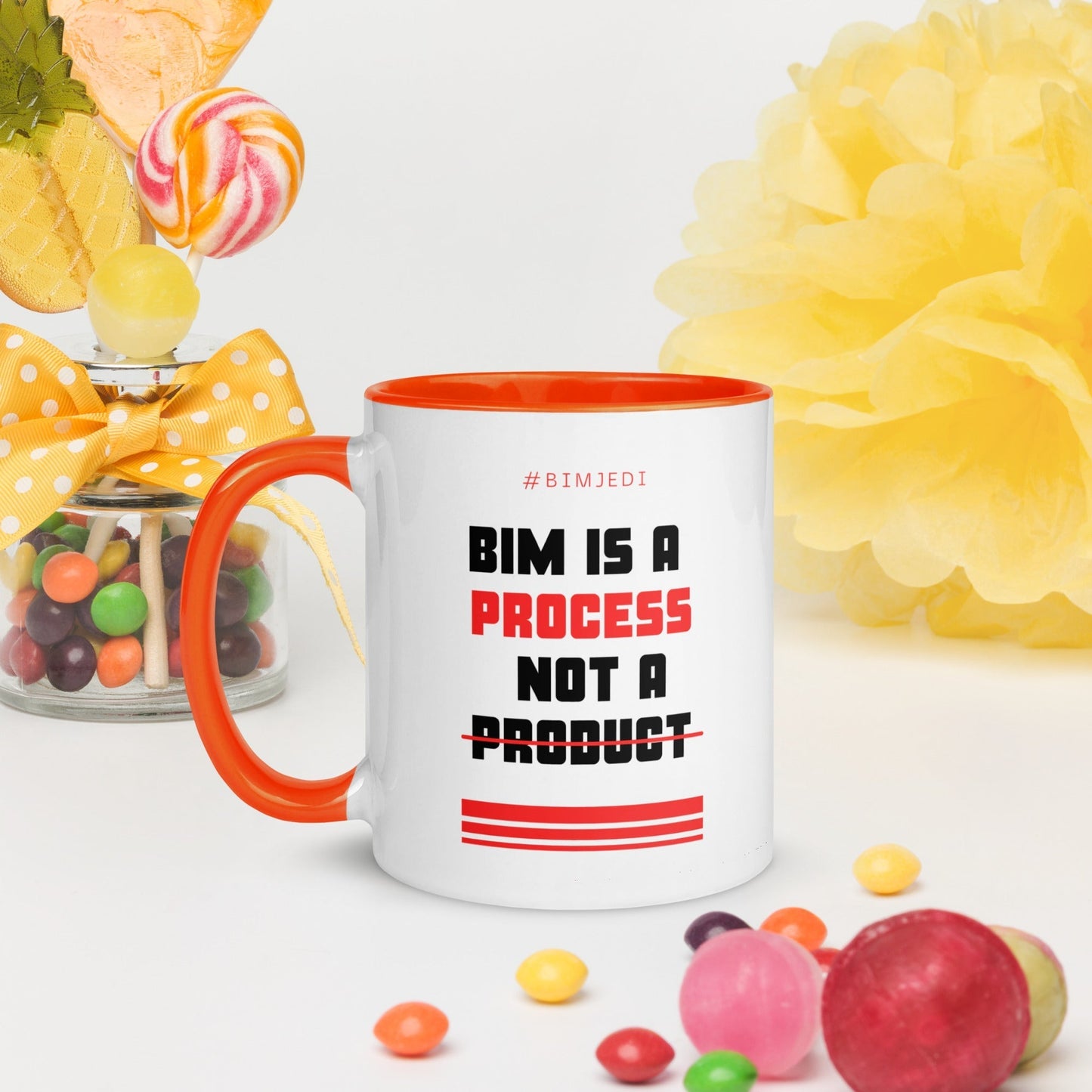 BIM is a process Mug