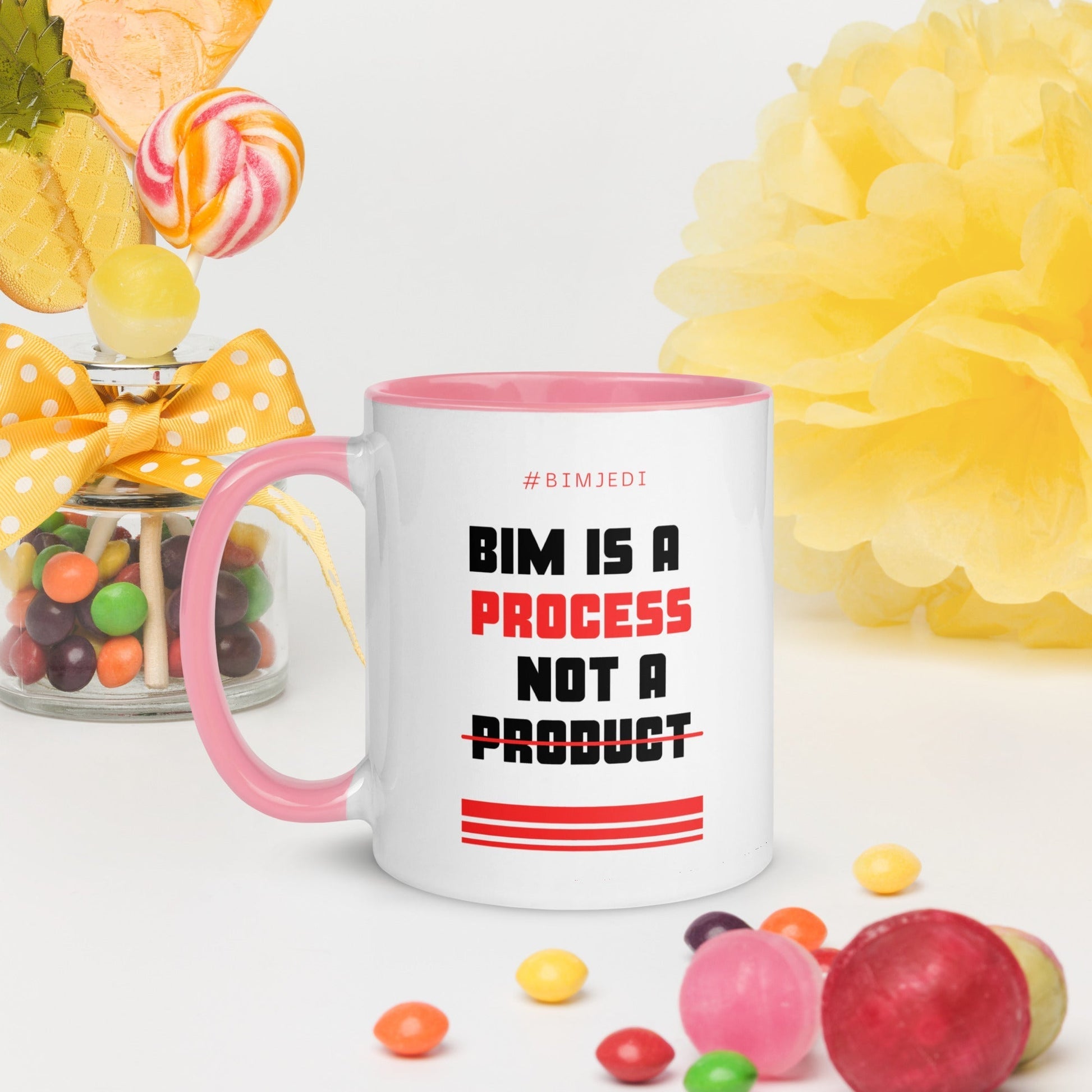 BIM is a process Mug