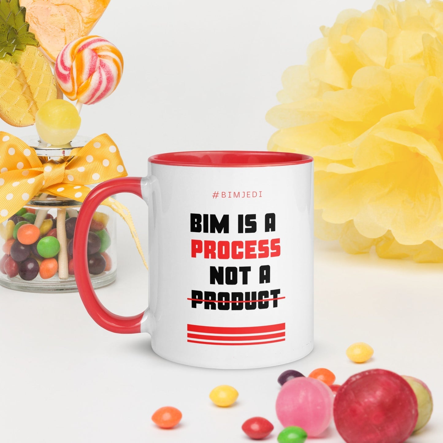BIM is a process Mug