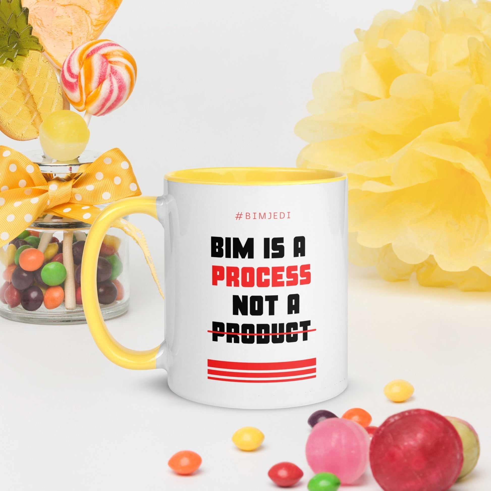 BIM is a process Mug
